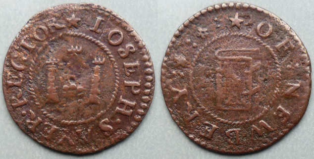 Newbury, Joseph Sayer farthing token